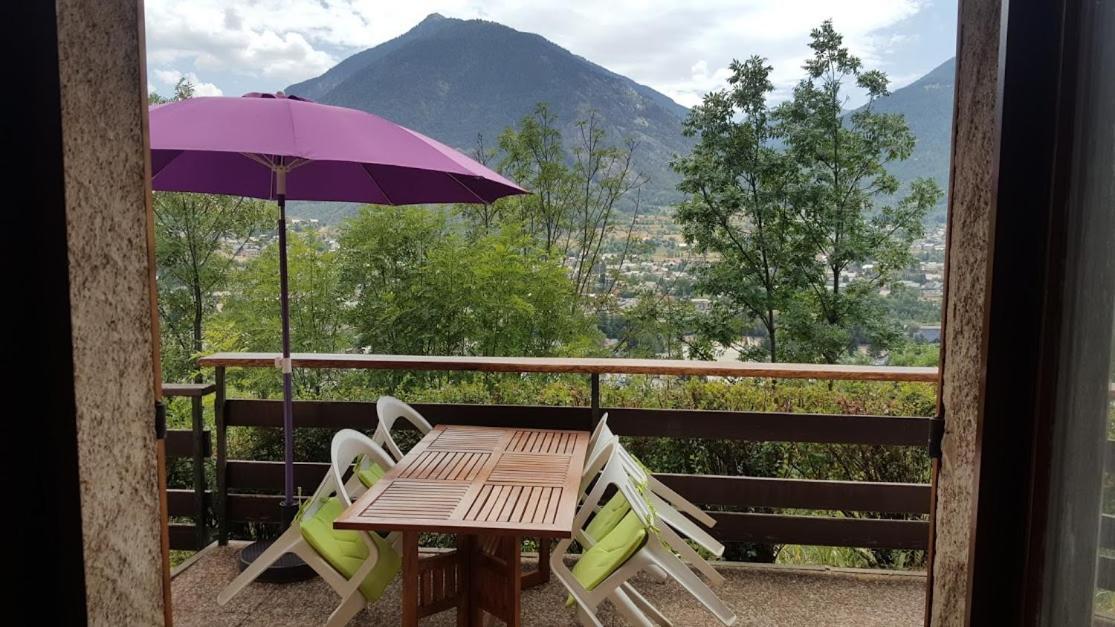 Studio Sympa Avec Terrasse , Maxi 4 Pers.Briancon 외부 사진