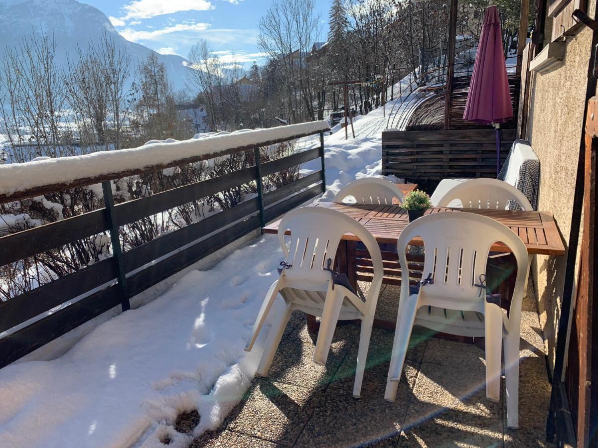 Studio Sympa Avec Terrasse , Maxi 4 Pers.Briancon 외부 사진