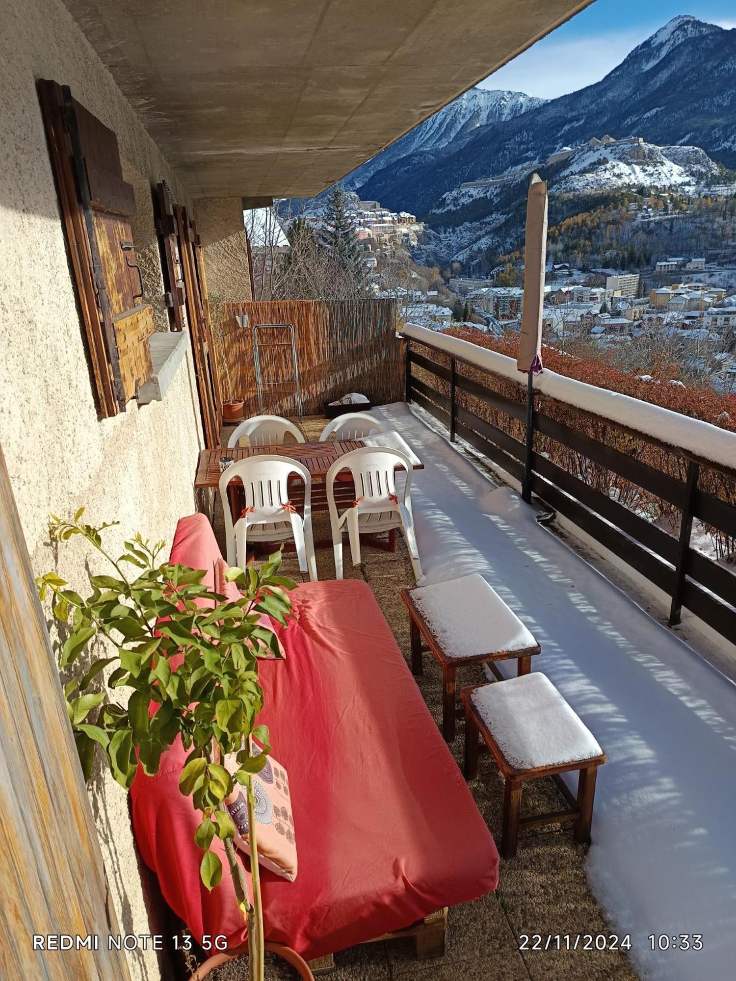 Studio Sympa Avec Terrasse , Maxi 4 Pers.Briancon 외부 사진